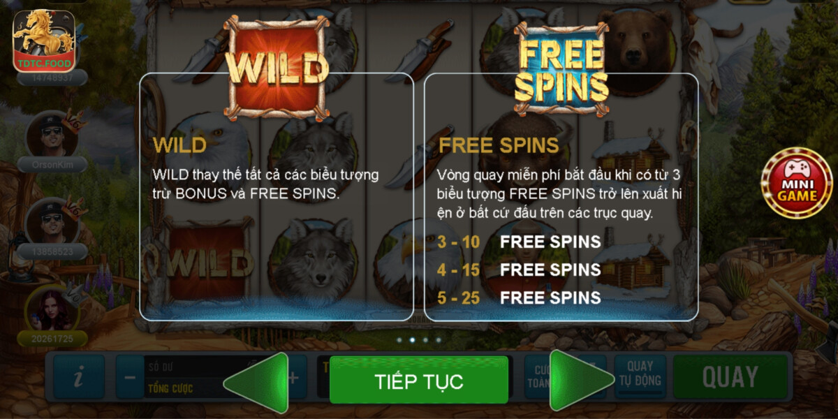 Biểu tượng đặc biệt buffalo valley TDTC