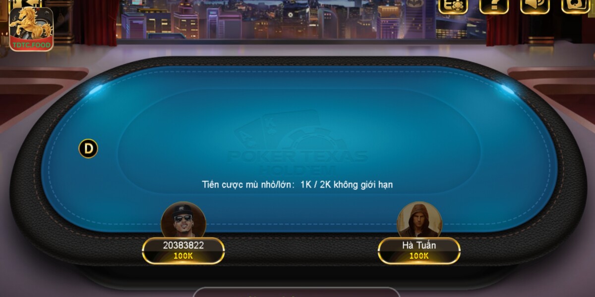 Chọn bàn chơi từ 1k đến 40k phù hợp theo nguồn vốn