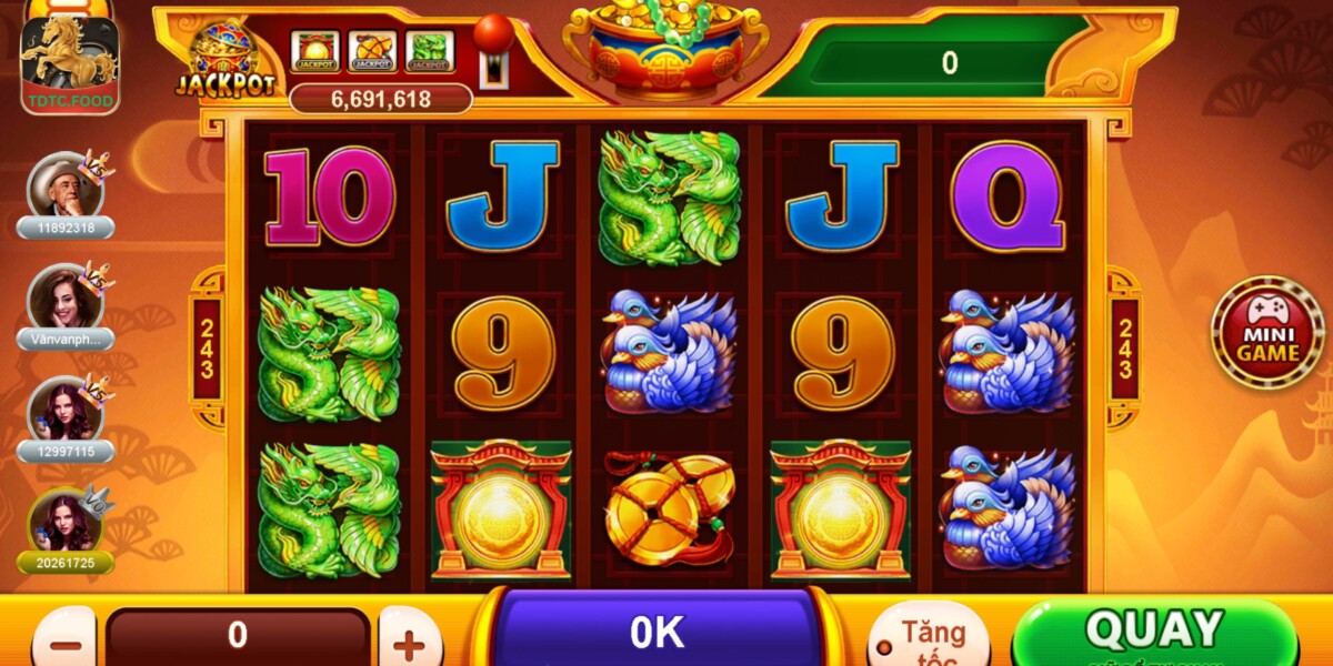 Nhiều tài nhiều phúc tại TDTC - thiên đường trò chơi