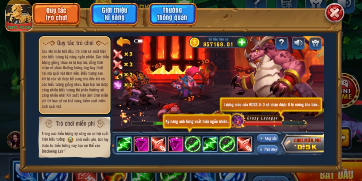 Quy Tắc Chơi Ma Thú Wow Tại TDTC - thien duong tro choi
