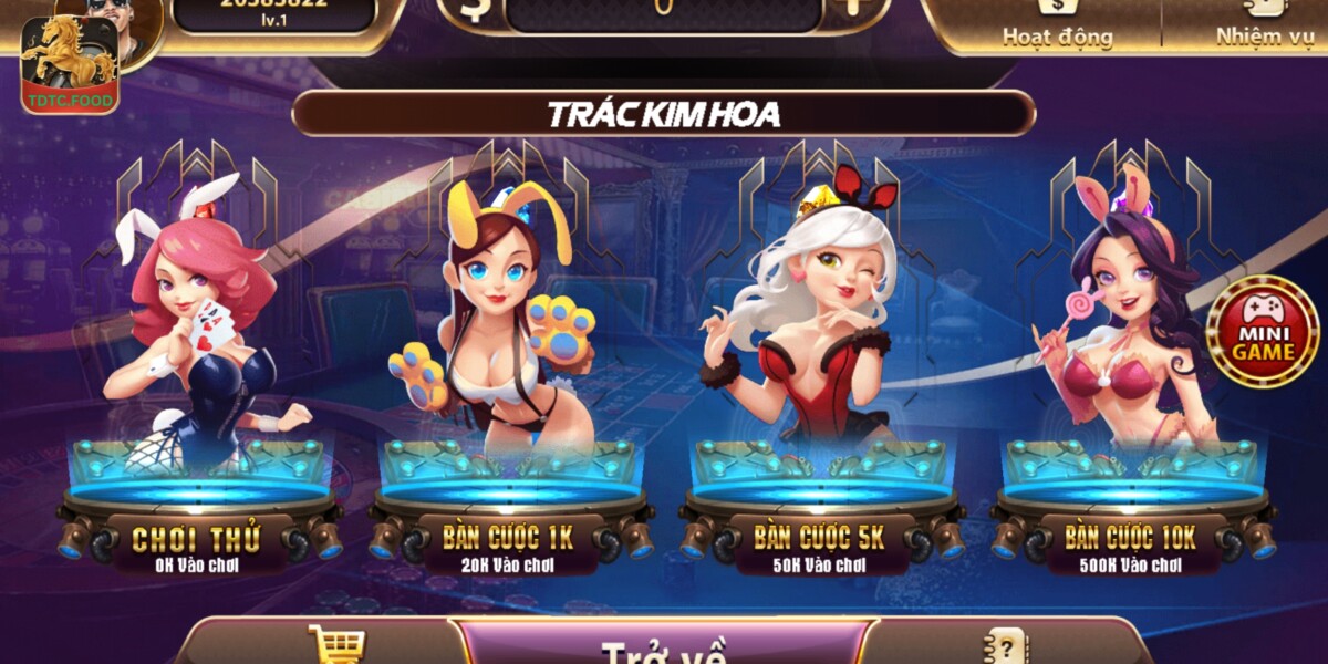 Trác Kim Hoa được triển khai với 4 bàn cược cơ bản