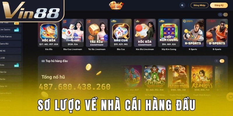 Sơ lược về nhà cái trực tuyến hàng đầu Việt Nam 